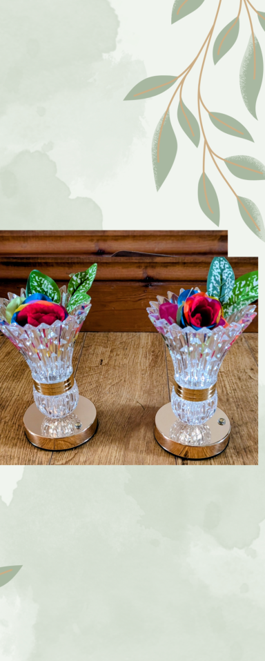 Roses in lights (rechargeable)